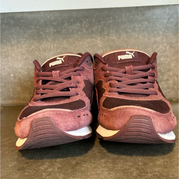 Puma Vista Metallic Women’s Sneakers Size 9 Burgundy / Purple / Excellent Used - Picture 6 of 12